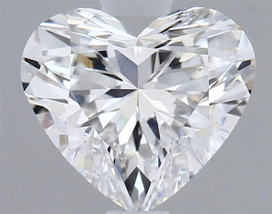 1.24ct Heart Lab Grown Diamond (Colour E, Clarity VVS2, IGI Certified)