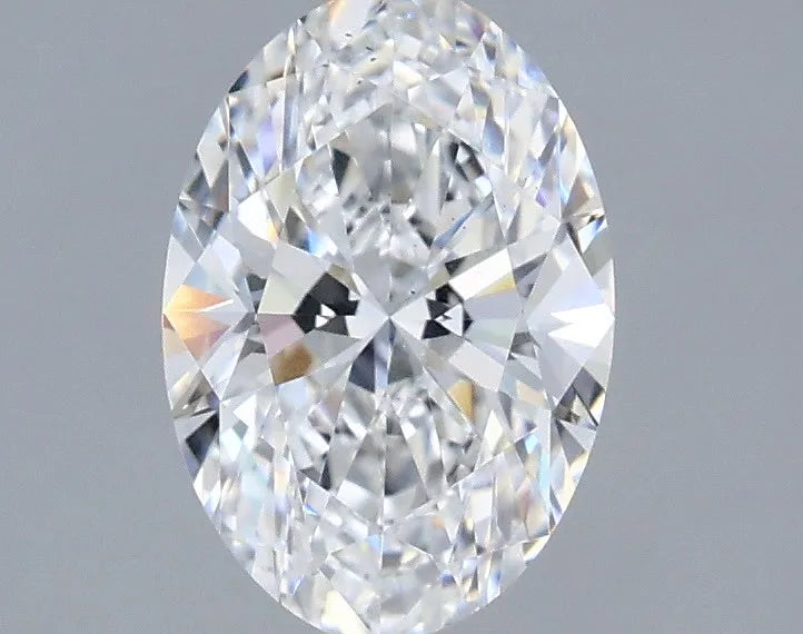 1.25ct Oval Lab Grown Diamond (Colour D, Clarity VS2, IGI Certified)