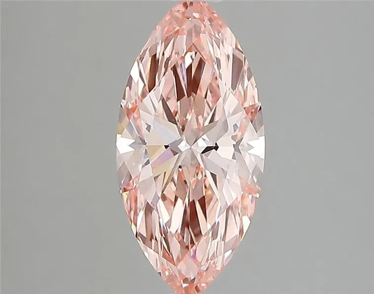 1.40ct Marquise Lab Grown Diamond (Colour Fancy Vivid Pink, Clarity VVS1, IGI Certified)