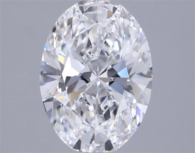 1.50ct oval lab grown diamond (colour d, clarity vvs2, igi certified)