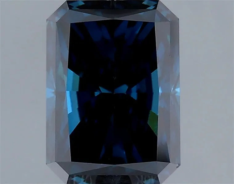 1.50ct Radiant Lab Grown Diamond (Colour Fancy Vivid Blue, Clarity VS1, Cut VG, IGI Certified)