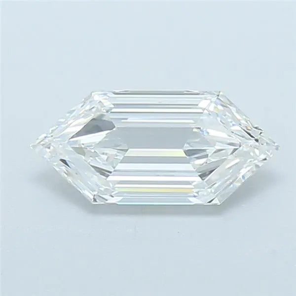 1.51ct hexagonal lab grown diamond (colour d, clarity vvs2, igi certified)