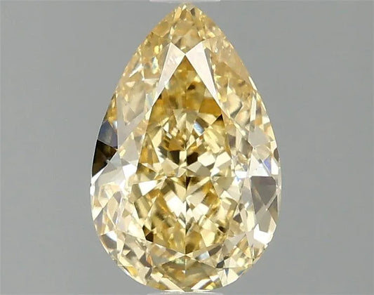 1.53ct Pear Lab Grown Diamond (Colour Fancy Intense Yellow, Clarity VS1, IGI Certified)