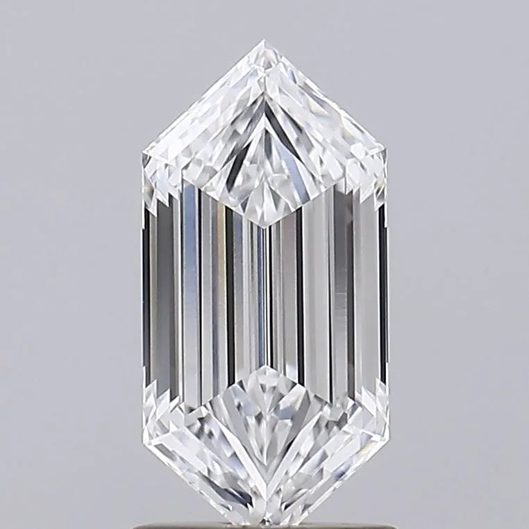 1.54ct Hexagonal Lab Grown Diamond (Colour D, Clarity VVS2, IGI Certified)