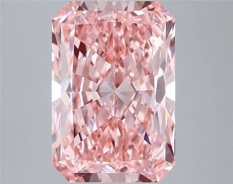 1.56ct Radiant Lab Grown Diamond (Colour Fancy Vivid Pink, Clarity VVS1, IGI Certified)