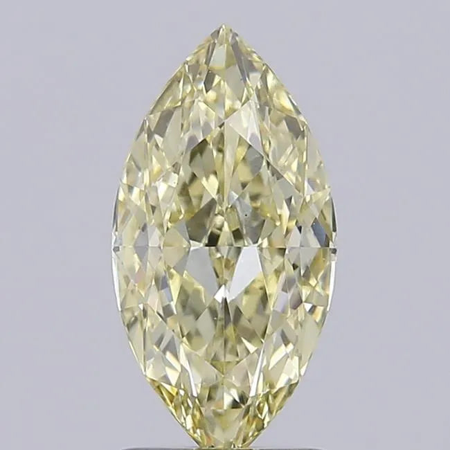 1.57ct Marquise Lab Grown Diamond (Colour Fancy Yellow, Clarity VS1, IGI Certified)