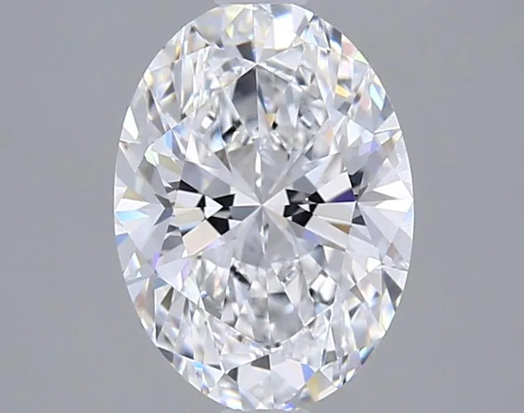 1.57ct oval lab grown diamond (colour d, clarity vs2, igi certified)