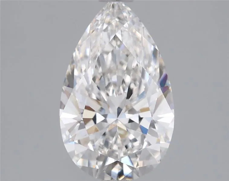 1.57ct pear lab grown diamond (colour f, clarity vvs2, igi certified)
