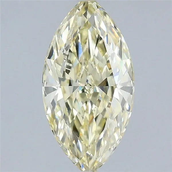1.58ct Marquise Lab Grown Diamond (Colour Fancy Light Yellow, Clarity VS2, IGI Certified)