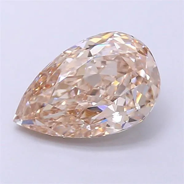 1.66ct Pear Lab Grown Diamond (Colour Very Light Brown, Clarity VVS2, IGI Certified)