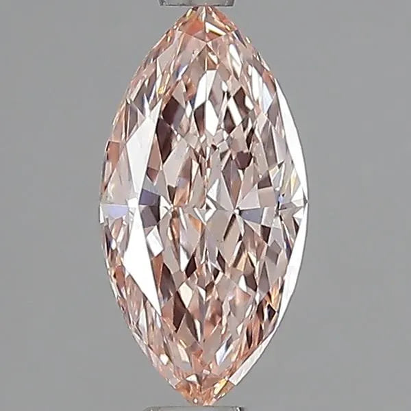 1.78ct marquise lab grown diamond (colour fancy intense pink, clarity vvs2, igi certified)
