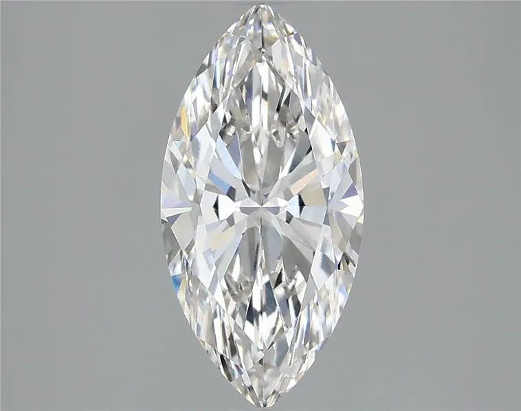 1.89ct marquise lab grown diamond (colour f, clarity vvs2, igi certified)