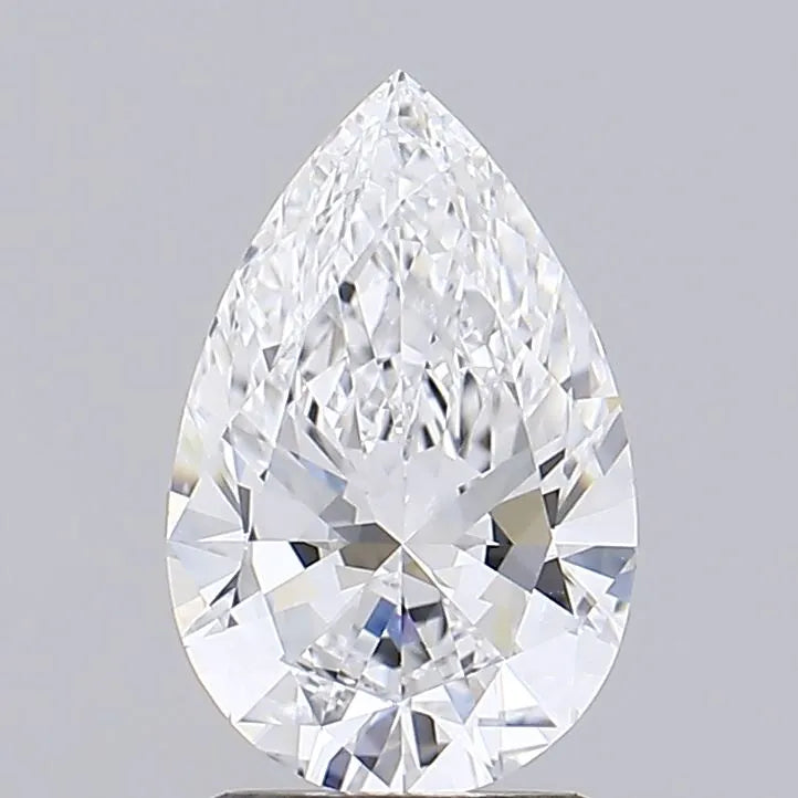 1.95ct pear lab grown diamond (colour e, clarity if, igi certified)