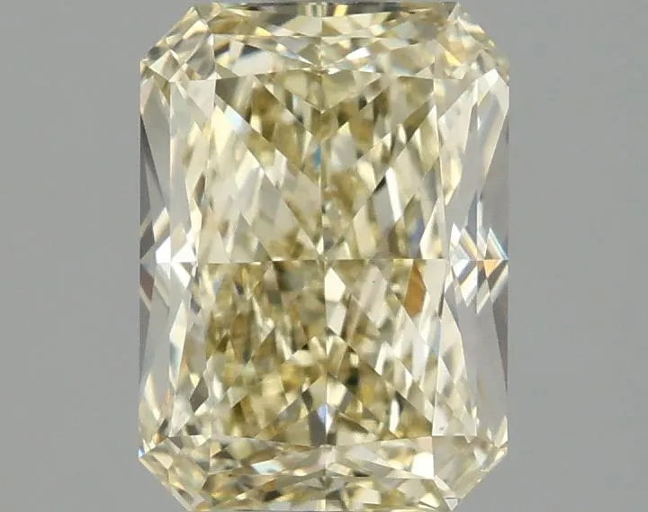 1.97ct Radiant Lab Grown Diamond (Colour Fancy Light Yellow, Clarity VVS2, IGI Certified)
