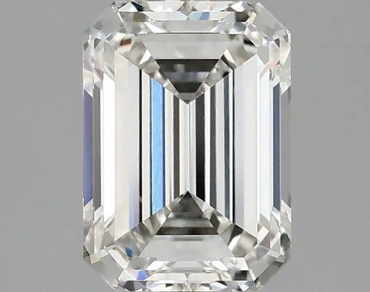 1.98ct Emerald Lab Grown Diamond (Colour G, Clarity VVS2, IGI Certified)