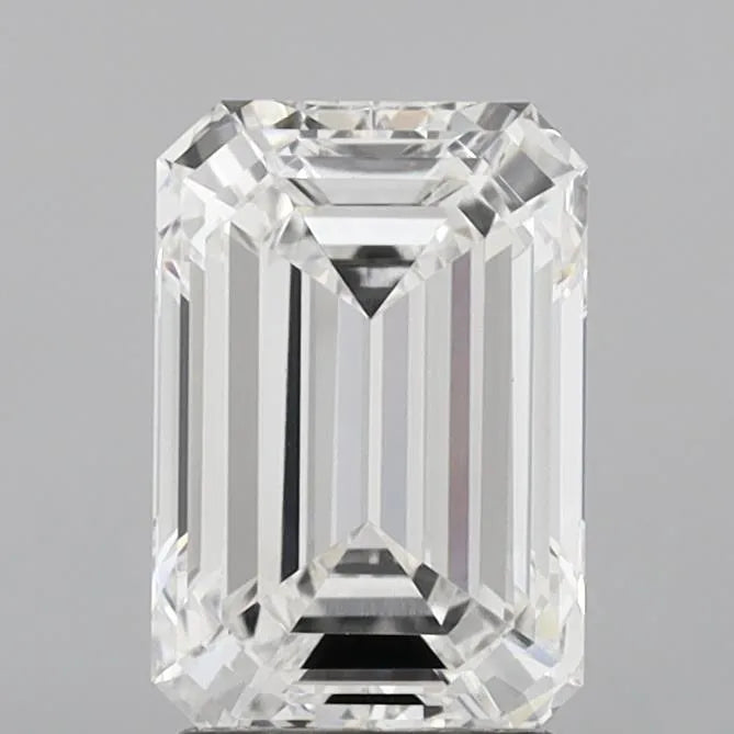 10.00ct emerald lab grown diamond (colour d, clarity vvs1, igi certified)