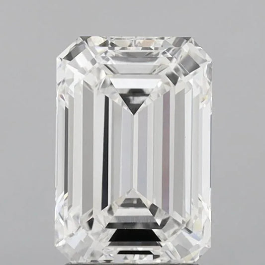10.00ct Emerald Lab Grown Diamond (Colour D, Clarity VVS1, IGI Certified)