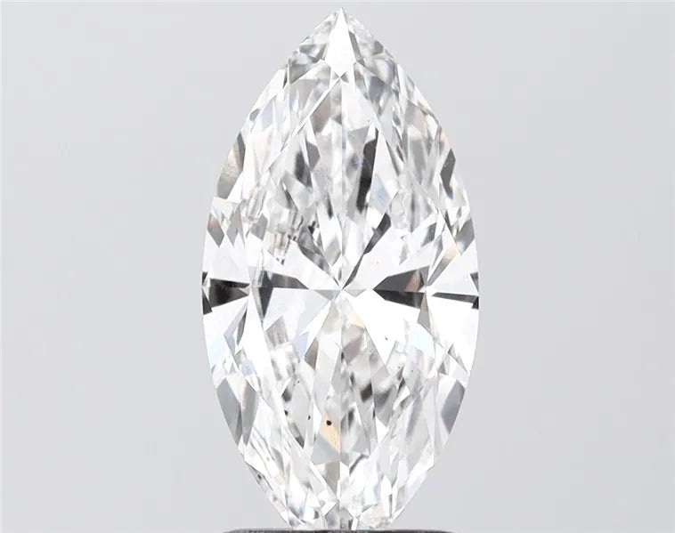 2.00ct marquise lab grown diamond (colour e, clarity vs2, igi certified)