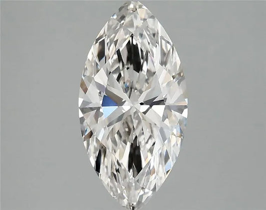 2.00ct Marquise Lab Grown Diamond (Colour G, Clarity VS1, IGI Certified)