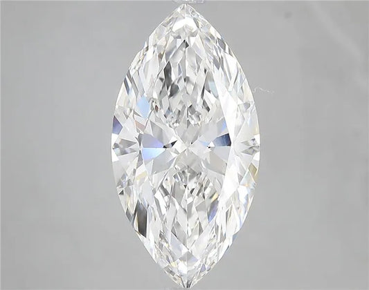 2.00ct Marquise Lab Grown Diamond (Colour G, Clarity VVS1, IGI Certified)
