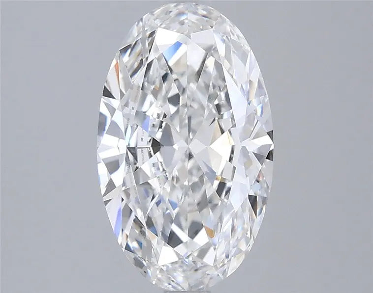2.00ct oval lab grown diamond (colour e, clarity vvs1, igi certified)