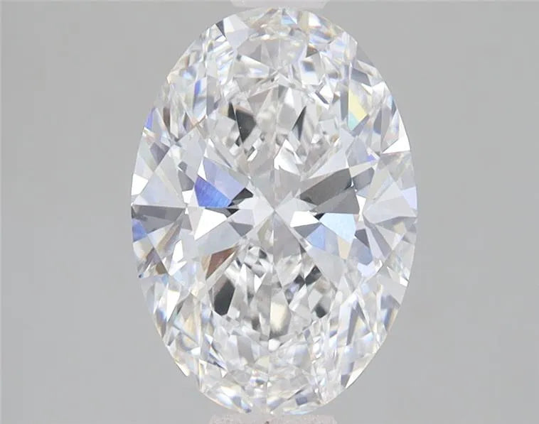 2.00ct oval lab grown diamond (colour f, clarity vs1, igi certified)