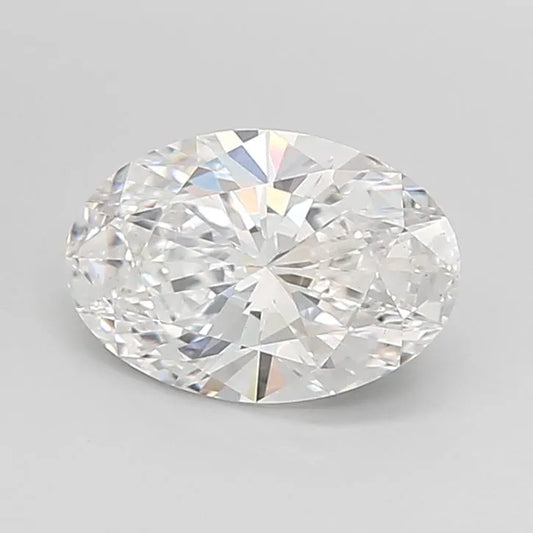 2.01ct Oval Lab Grown Diamond (Colour E, Clarity VS2, IGI Certified)