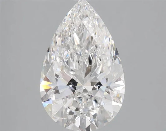 2.01ct Pear Lab Grown Diamond (Colour D, Clarity VVS2, IGI Certified)