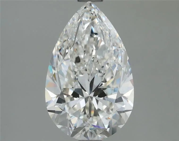 2.01ct pear natural diamond (colour h, clarity vs2, cut vg, igi certified)