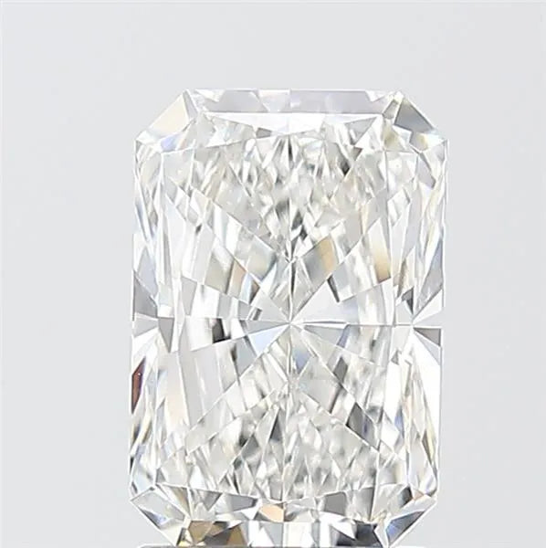 2.01ct radiant lab grown diamond (colour f, clarity vvs2, igi certified)