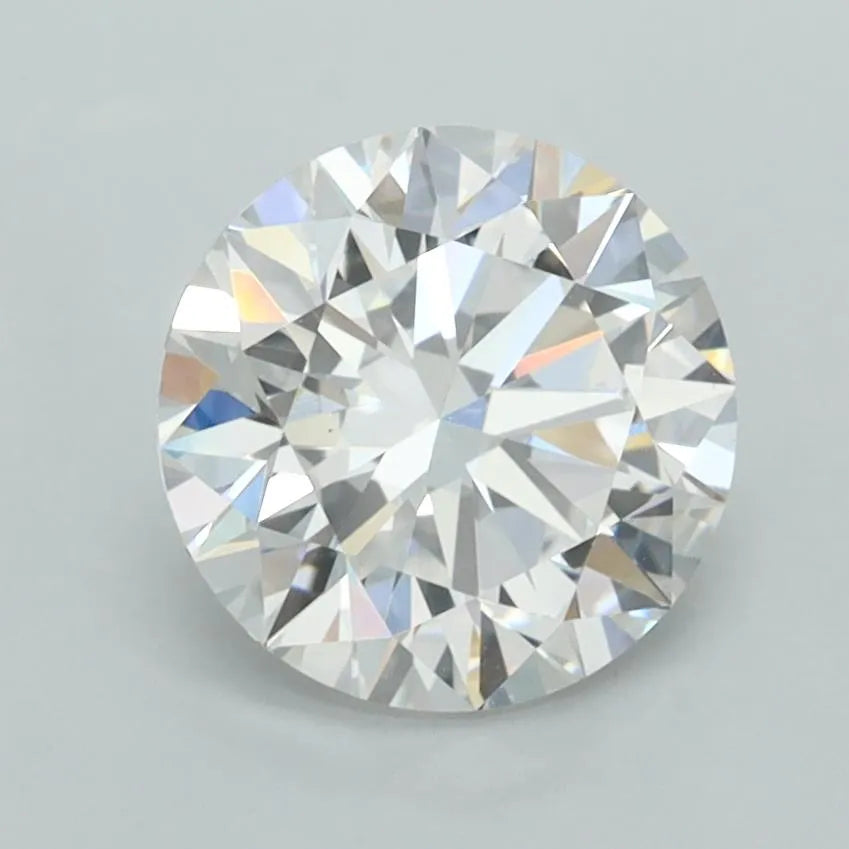 2.01ct Round Lab Grown Diamond (Colour E, Clarity VS1, Cut EX, IGI Certified)