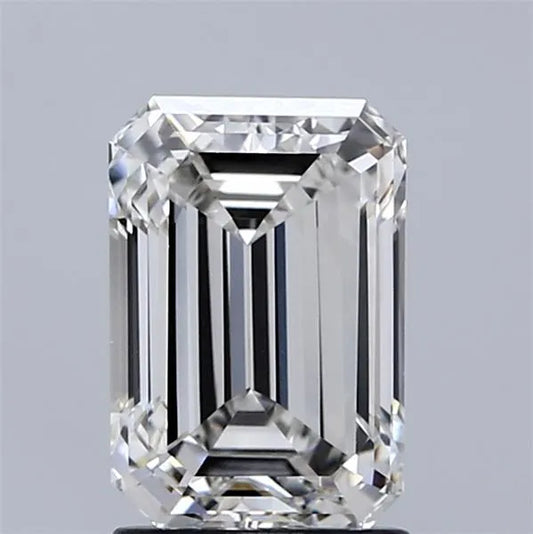 2.02ct Emerald Lab Grown Diamond (Colour G, Clarity VS1, IGI Certified)