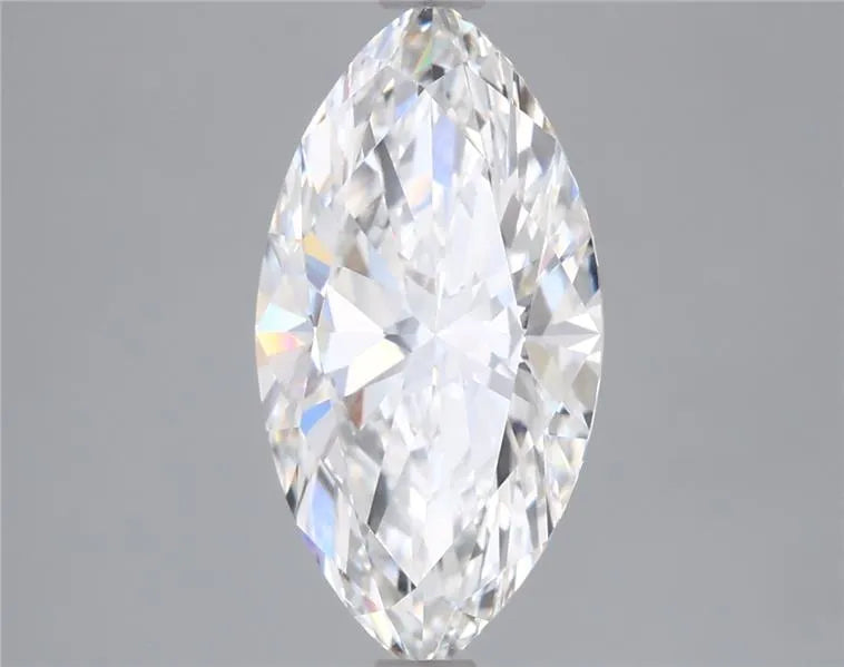 2.02ct marquise lab grown diamond (colour f, clarity vvs2, igi certified)