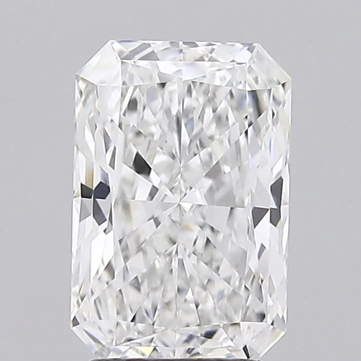 2.02ct radiant lab grown diamond (colour f, clarity if, igi certified)