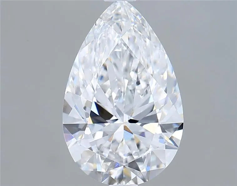 2.03ct Pear Lab Grown Diamond (Colour D, Clarity IF, IGI Certified)