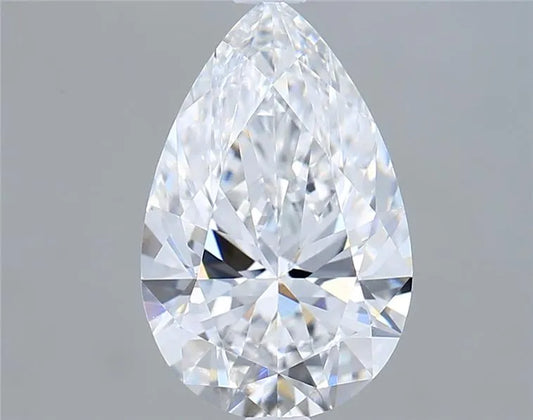 2.03ct Pear Lab Grown Diamond (Colour D, Clarity IF, IGI Certified)