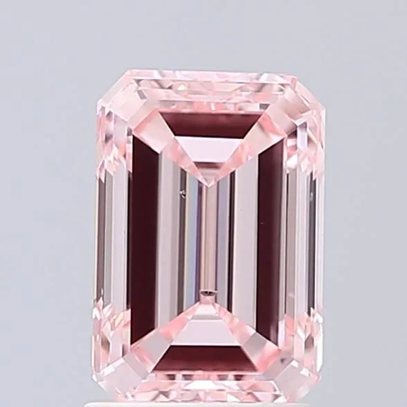 2.04ct emerald lab grown diamond (colour fancy intense pink, clarity vs2, igi certified)