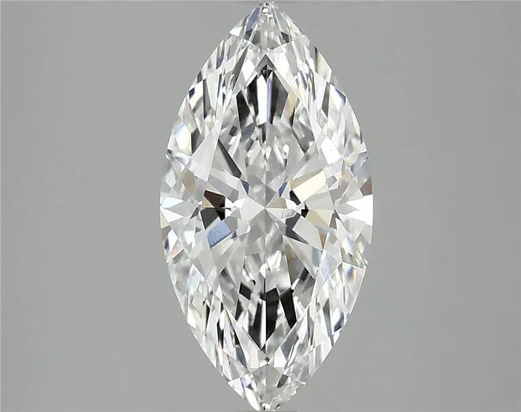 2.04ct marquise lab grown diamond (colour e, clarity vs2, igi certified)