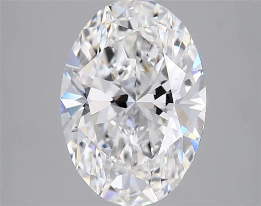2.04ct Oval Lab Grown Diamond (Colour F, Clarity VVS2, IGI Certified)