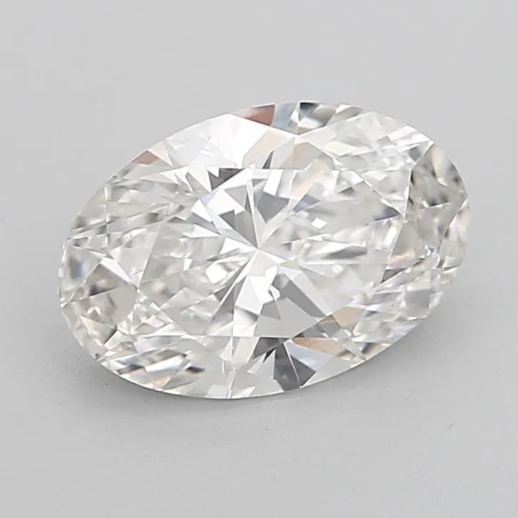 2.04ct oval lab grown diamond (colour f, clarity vvs2, igi certified)