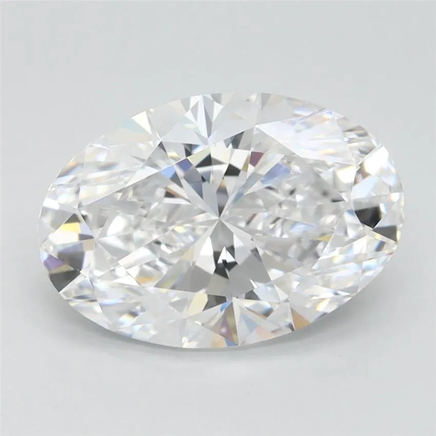 2.05ct oval lab grown diamond (colour d, clarity fl, igi certified)