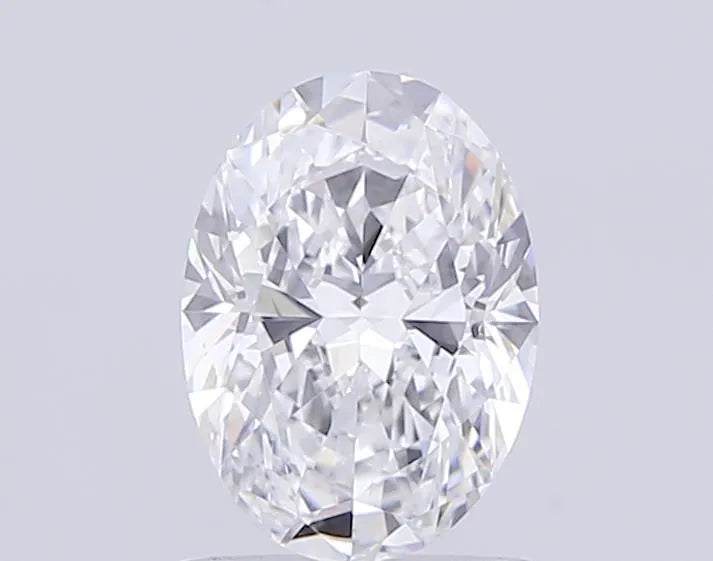 2.05ct oval lab grown diamond (colour e, clarity vs1, igi certified)