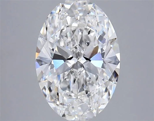 2.05ct Oval Lab Grown Diamond (Colour F, Clarity VVS2, IGI Certified)
