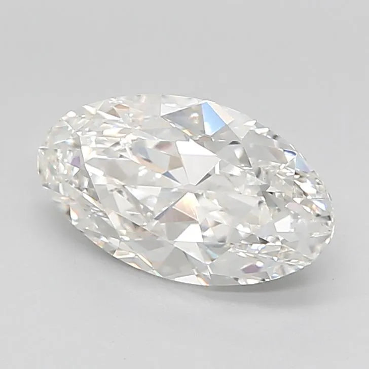 2.05ct Oval Lab Grown Diamond (Colour F, Clarity VVS2, IGI Certified)
