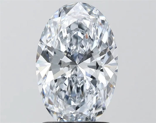 2.05ct Oval Lab Grown Diamond (Colour G, Clarity IF, IGI Certified)