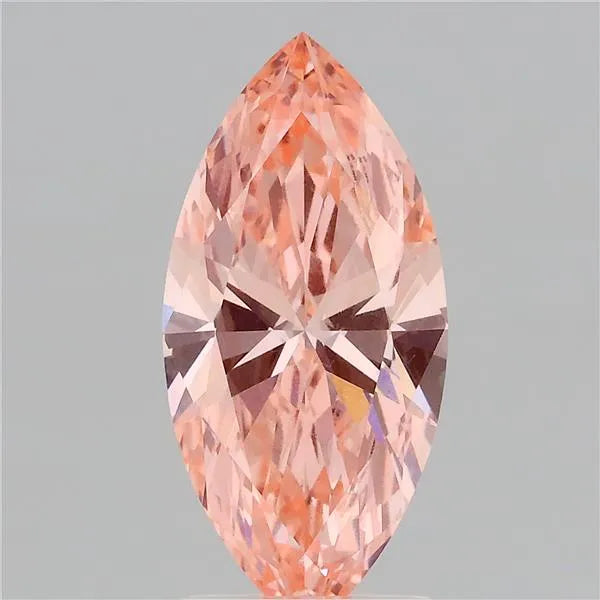 2.06ct Marquise Lab Grown Diamond (Colour Fancy Vivid Pink, Clarity VVS2, IGI Certified)