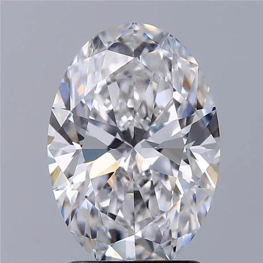 2.06ct Oval Lab Grown Diamond (Colour D, Clarity VVS1, IGI Certified)