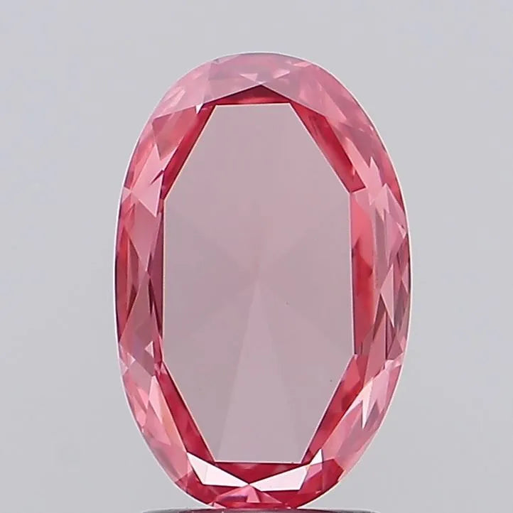 2.07ct Rose Lab Grown Diamond (Colour Fancy Vivid Pink, Clarity VVS2, IGI Certified)