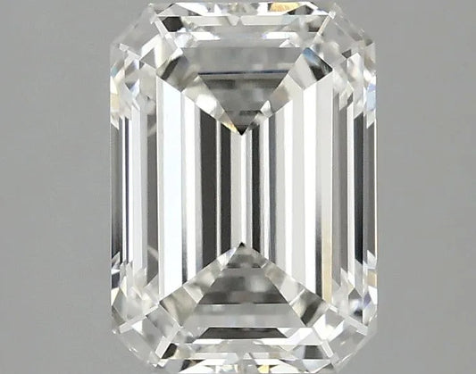 2.08ct Emerald Lab Grown Diamond (Colour H, Clarity VVS2, IGI Certified)