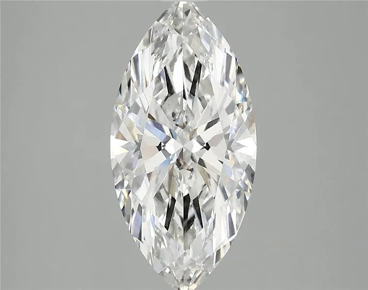 2.09ct marquise lab grown diamond (colour f, clarity vvs2, igi certified)